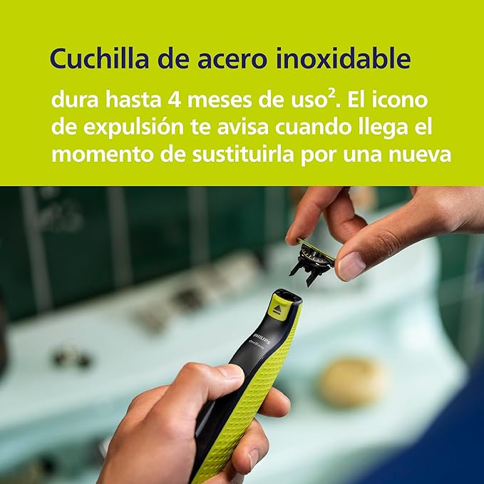 OneBlade 360 Afeitadora Multifuncional – Corte, Perfilado y Afeitado 5 en 1